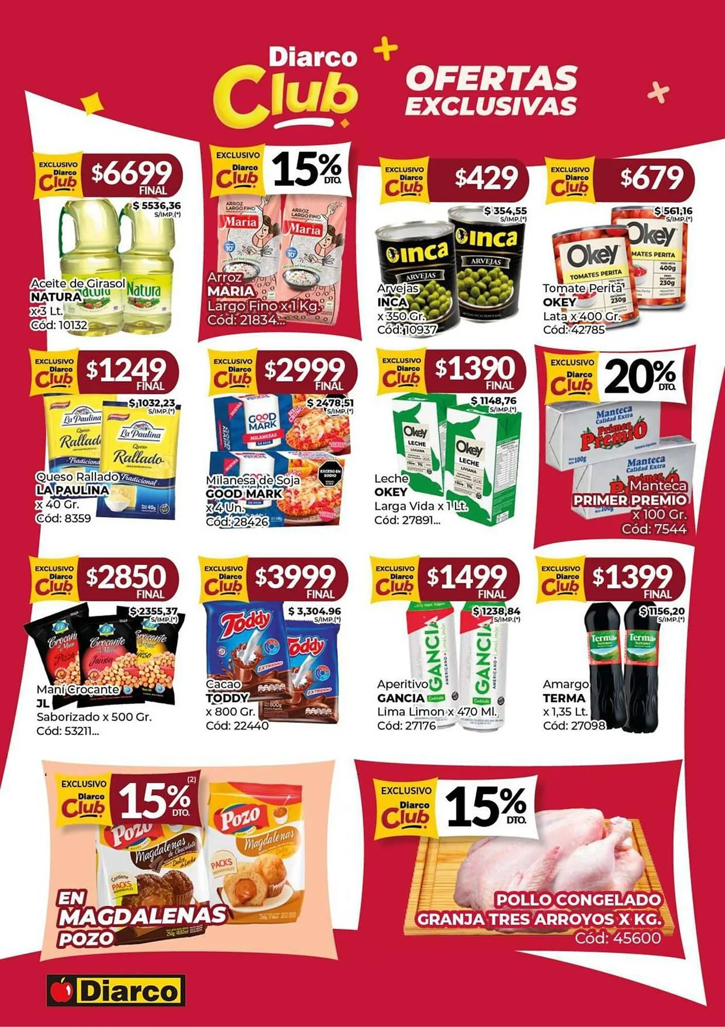 Ofertas de Catálogo Diarco 9 de junio al 16 de junio 2025 - Página 7 del catálogo