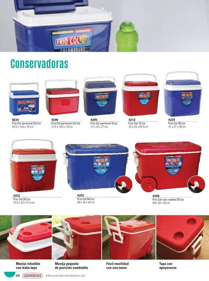 Ofertas de Colombrano Catálogo 23 de enero al 31 de diciembre 2024 - Página 60 del catálogo