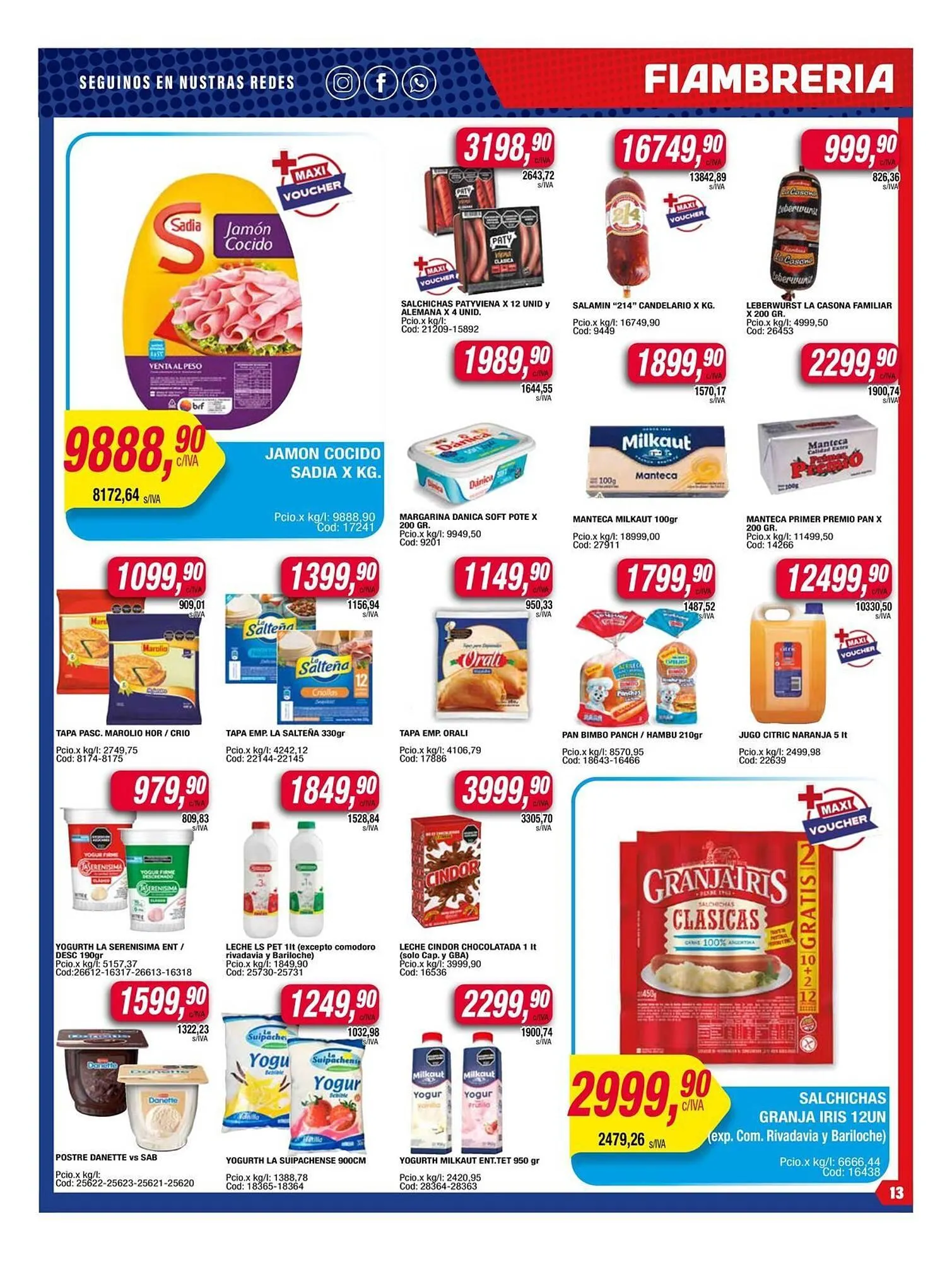 Ofertas de Catálogo Maxiconsumo 14 de julio al 21 de julio 2025 - Página 13 del catálogo