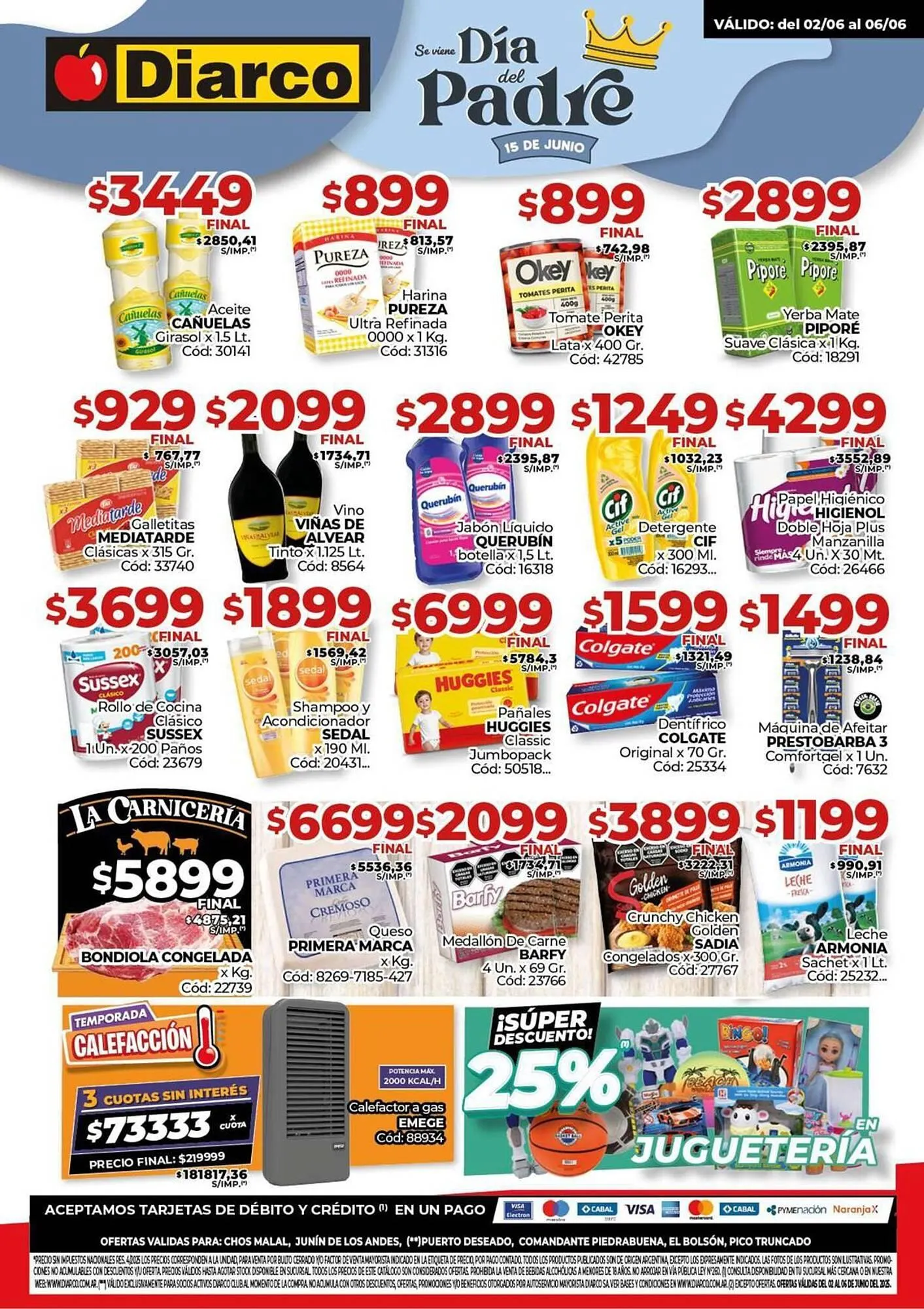 Ofertas de Catálogo Diarco 2 de junio al 6 de junio 2025 - Página 1 del catálogo