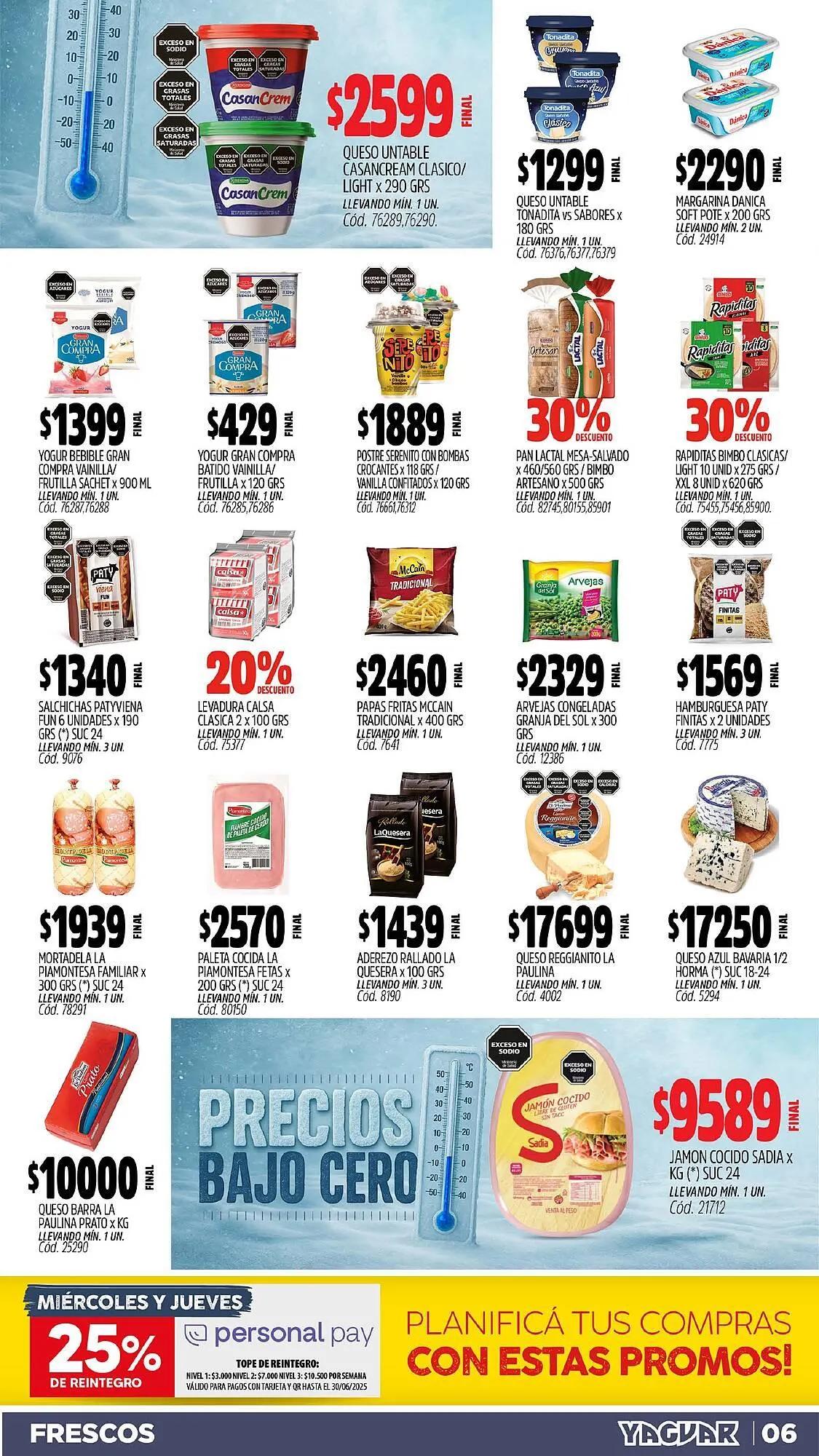 Ofertas de Catálogo Supermercados Yaguar 2 de junio al 8 de junio 2025 - Página 7 del catálogo