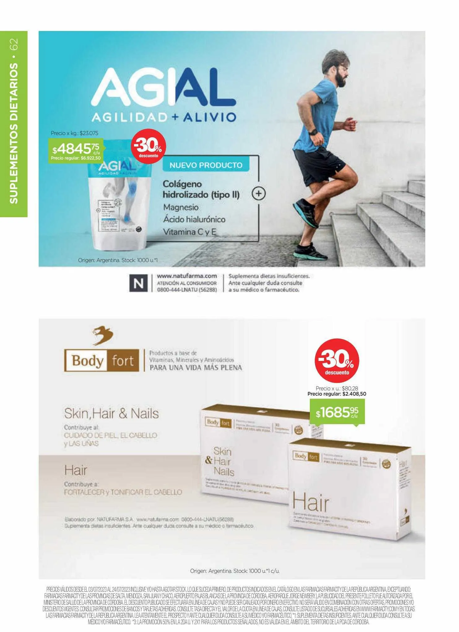 Ofertas de Catálogo Farmacity 7 de julio al 25 de julio 2023 - Página 61 del catálogo