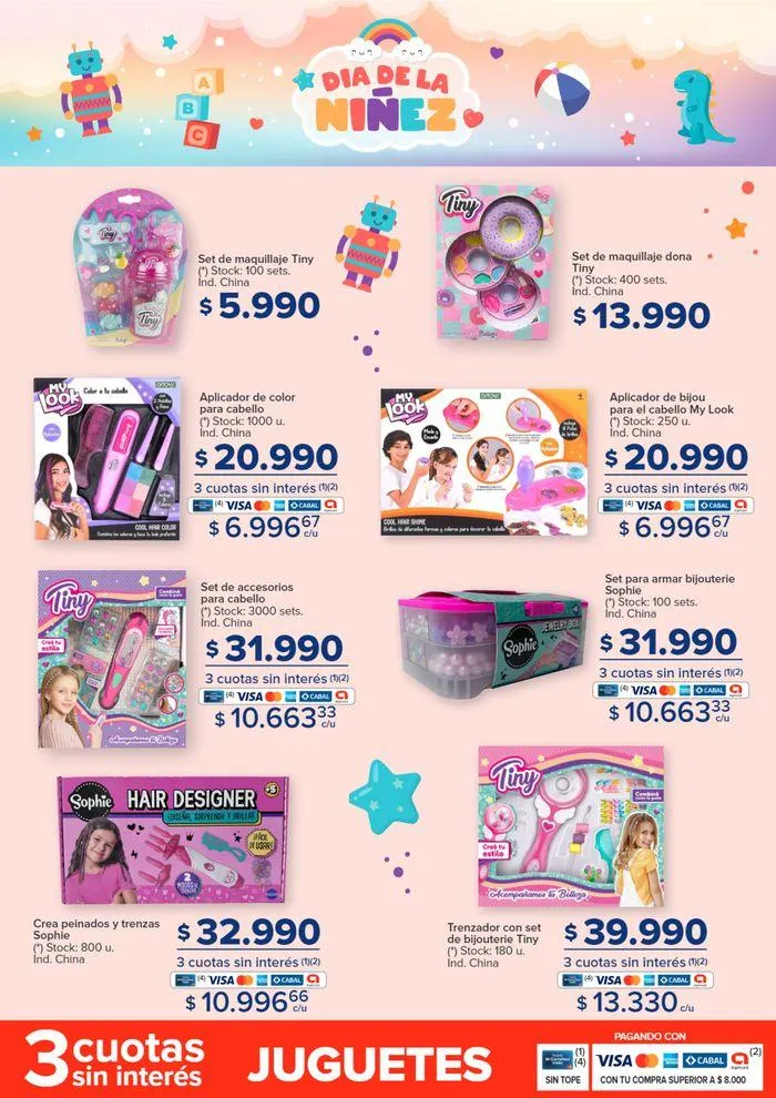 Ofertas de Catálogo Día de la Niñez Hiper 26 de julio al 19 de agosto 2024 - Página 16 del catálogo