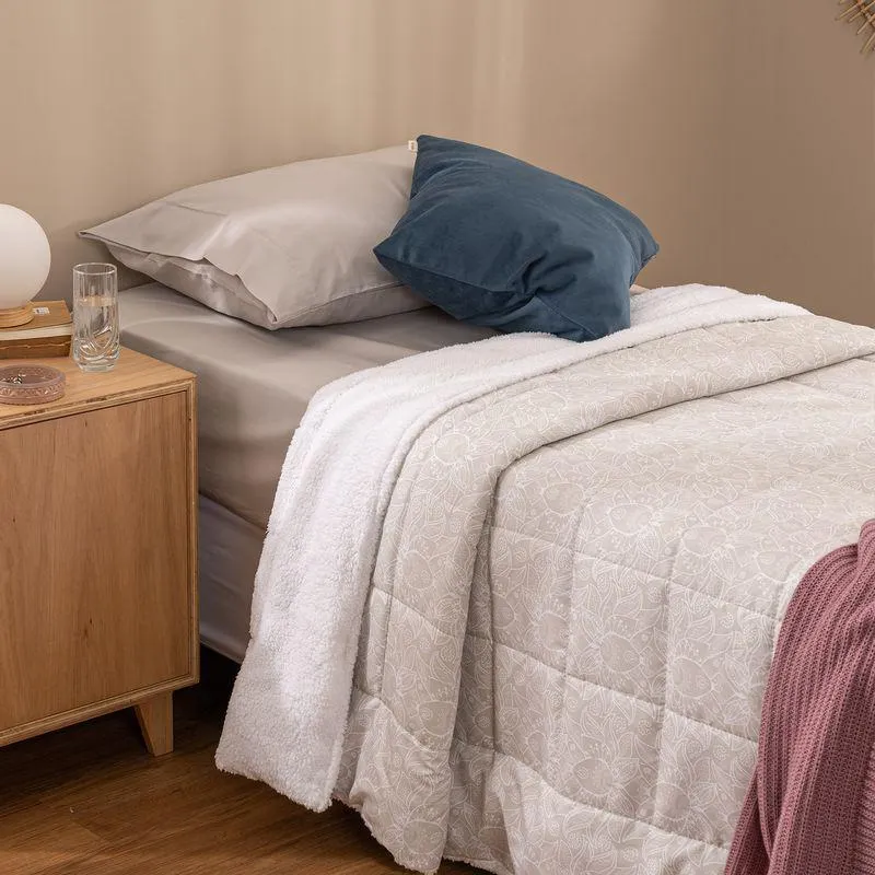 Acolchado Twin Size Patch Liberty Mandala y Corderito