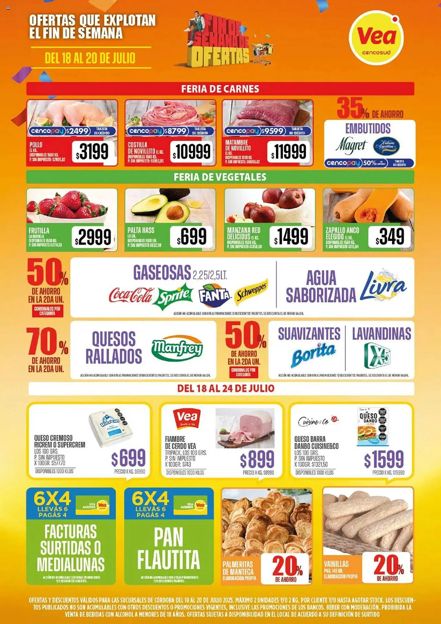 Ofertas de Catálogo Supermercados Vea 18 de julio al 21 de julio 2025 - Página 2 del catálogo