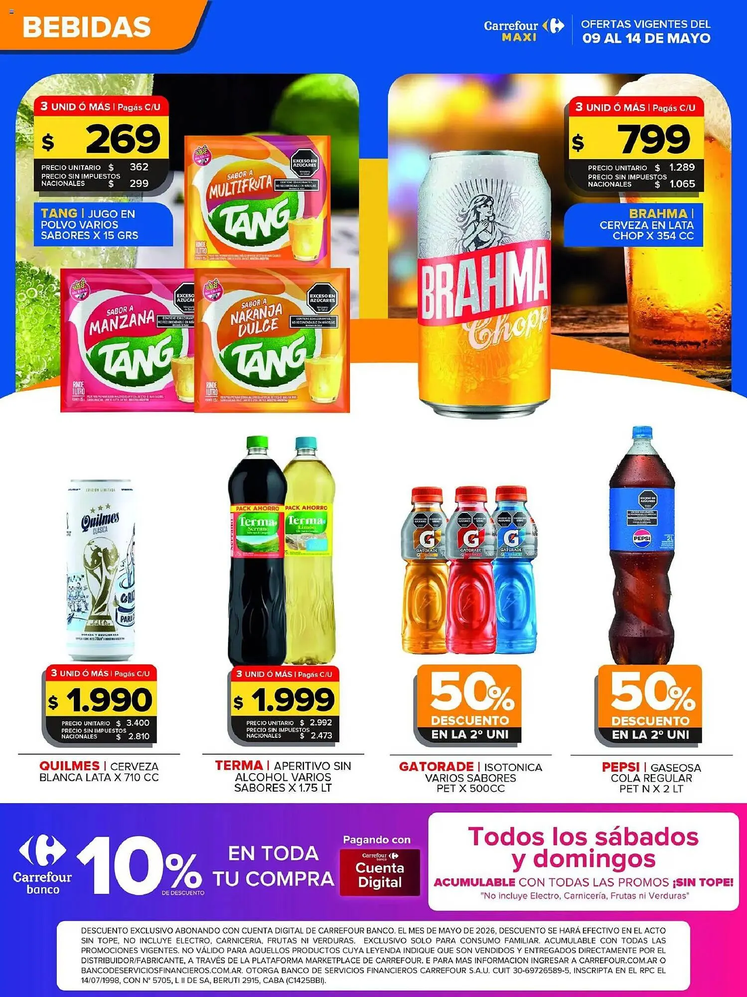 Ofertas de Folleto Carrefour Maxi 9 de mayo al 14 de mayo 2026 - Página 2 del catálogo