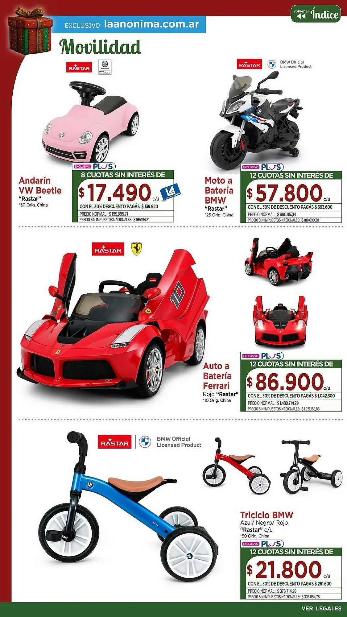 Ofertas de Catálogo La Anonima 12 de diciembre al 25 de diciembre 2025 - Página 24 del catálogo