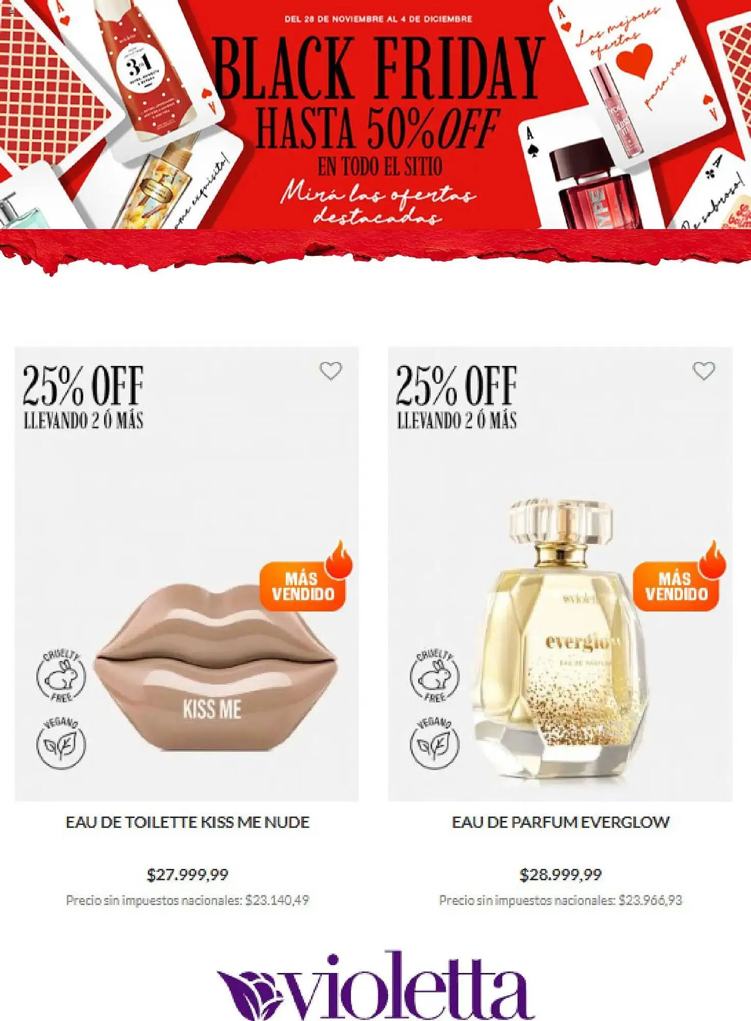 Ofertas de Catálogo Violetta Cosméticos 28 de noviembre al 4 de diciembre 2025 - Página 7 del catálogo