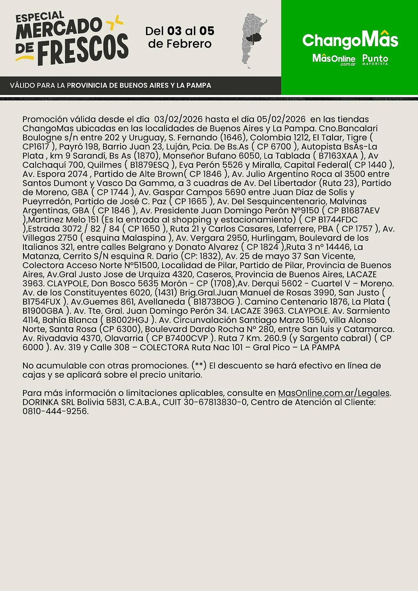 Ofertas de Catálogo Changomas 3 de febrero al 6 de febrero 2026 - Página 2 del catálogo