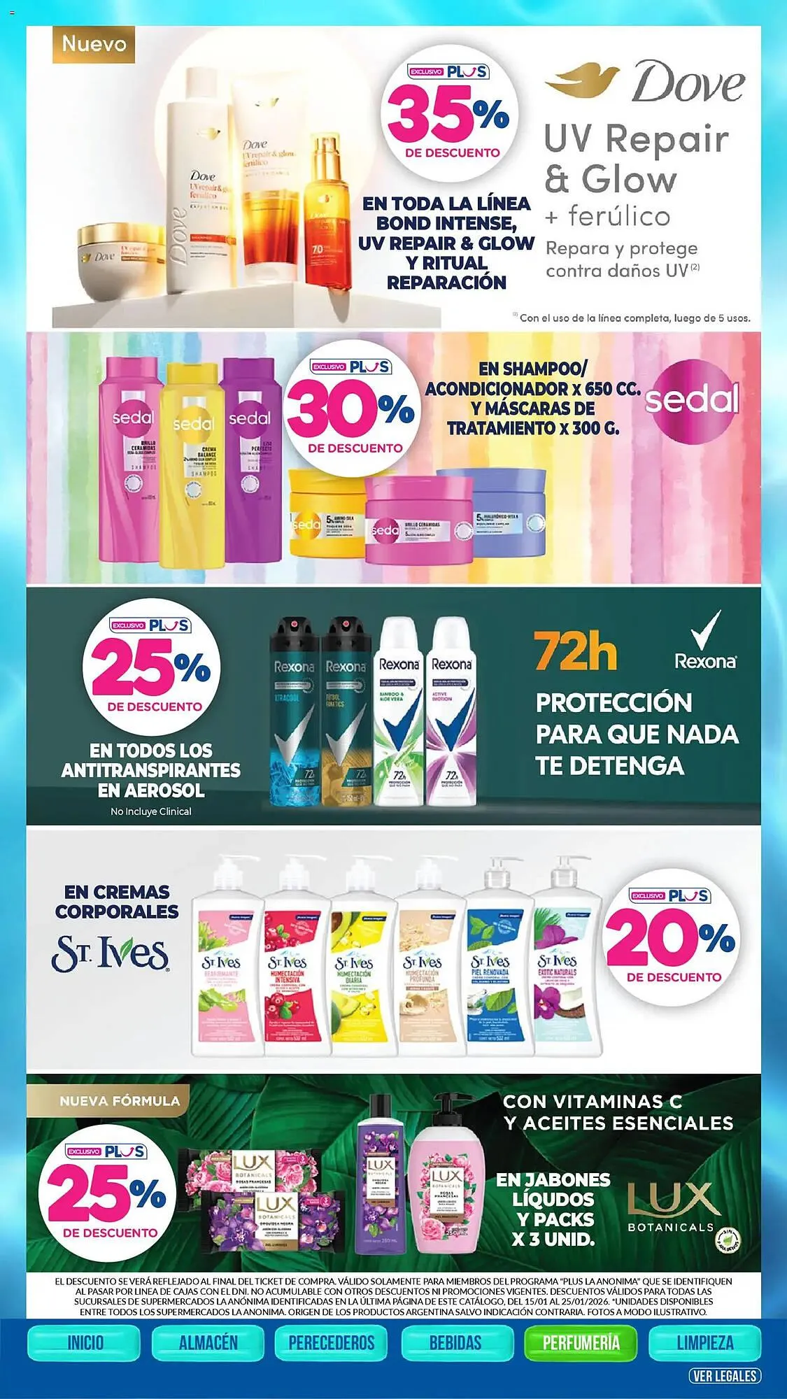 Ofertas de Catálogo La Anonima 15 de enero al 26 de enero 2026 - Página 34 del catálogo