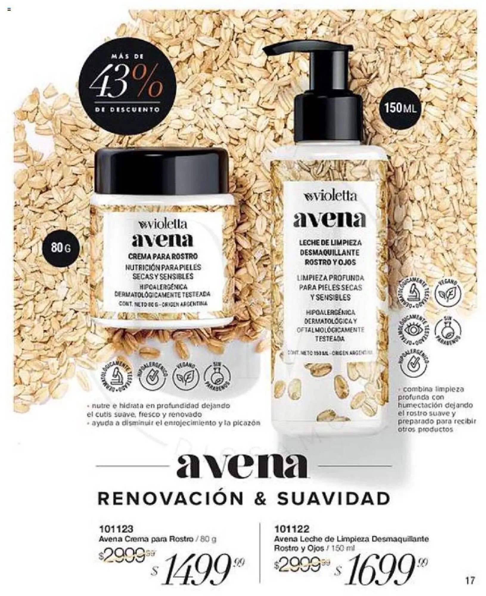 Ofertas de Catálogo Violetta Cosméticos 27 de julio al 16 de agosto 2023 - Página 17 del catálogo