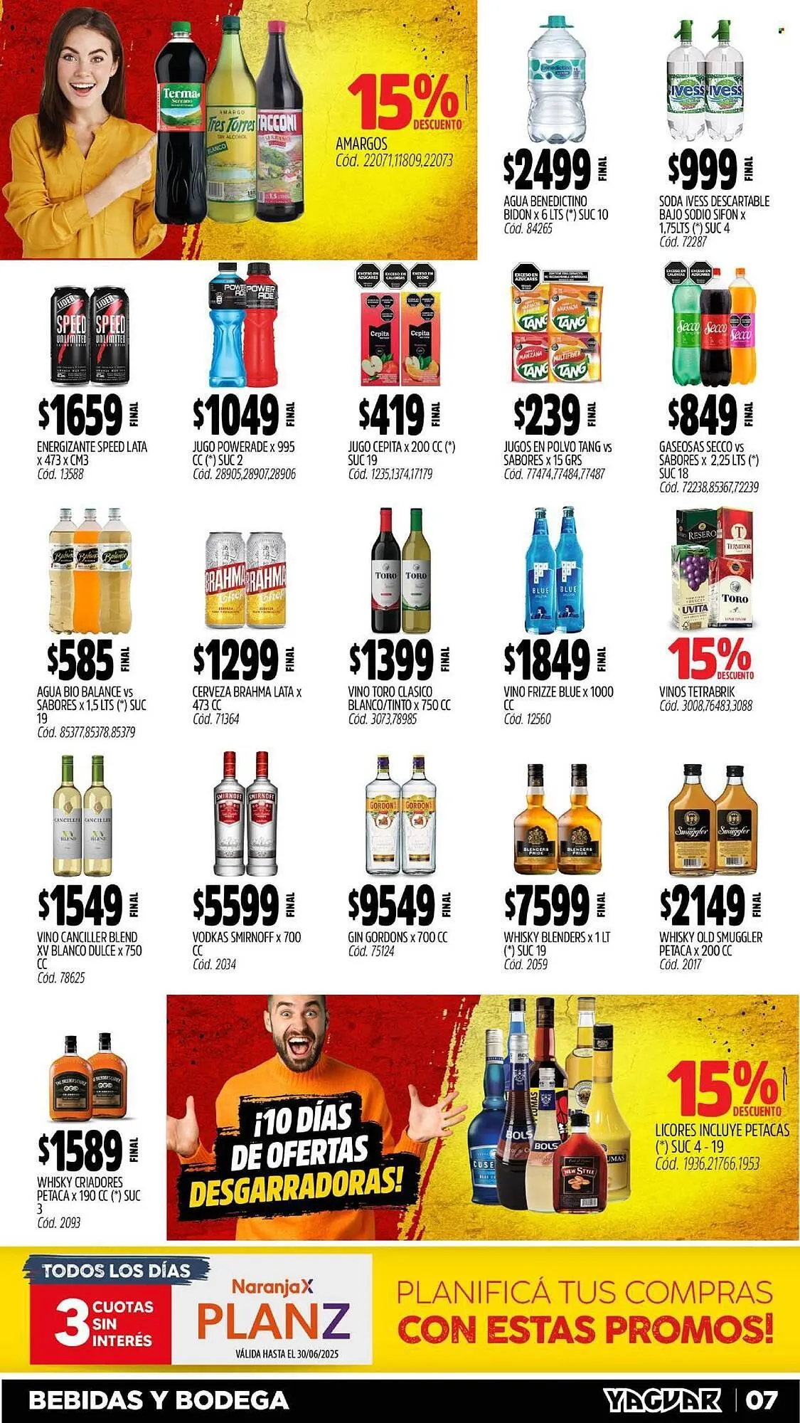 Ofertas de Catálogo Supermercados Yaguar 5 de mayo al 11 de mayo 2025 - Página 7 del catálogo