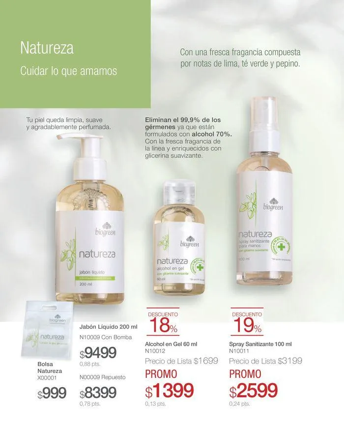 Ofertas de Catálogo Perfumes Biogreen Julio  23 de julio al 31 de julio 2024 - Página 75 del catálogo