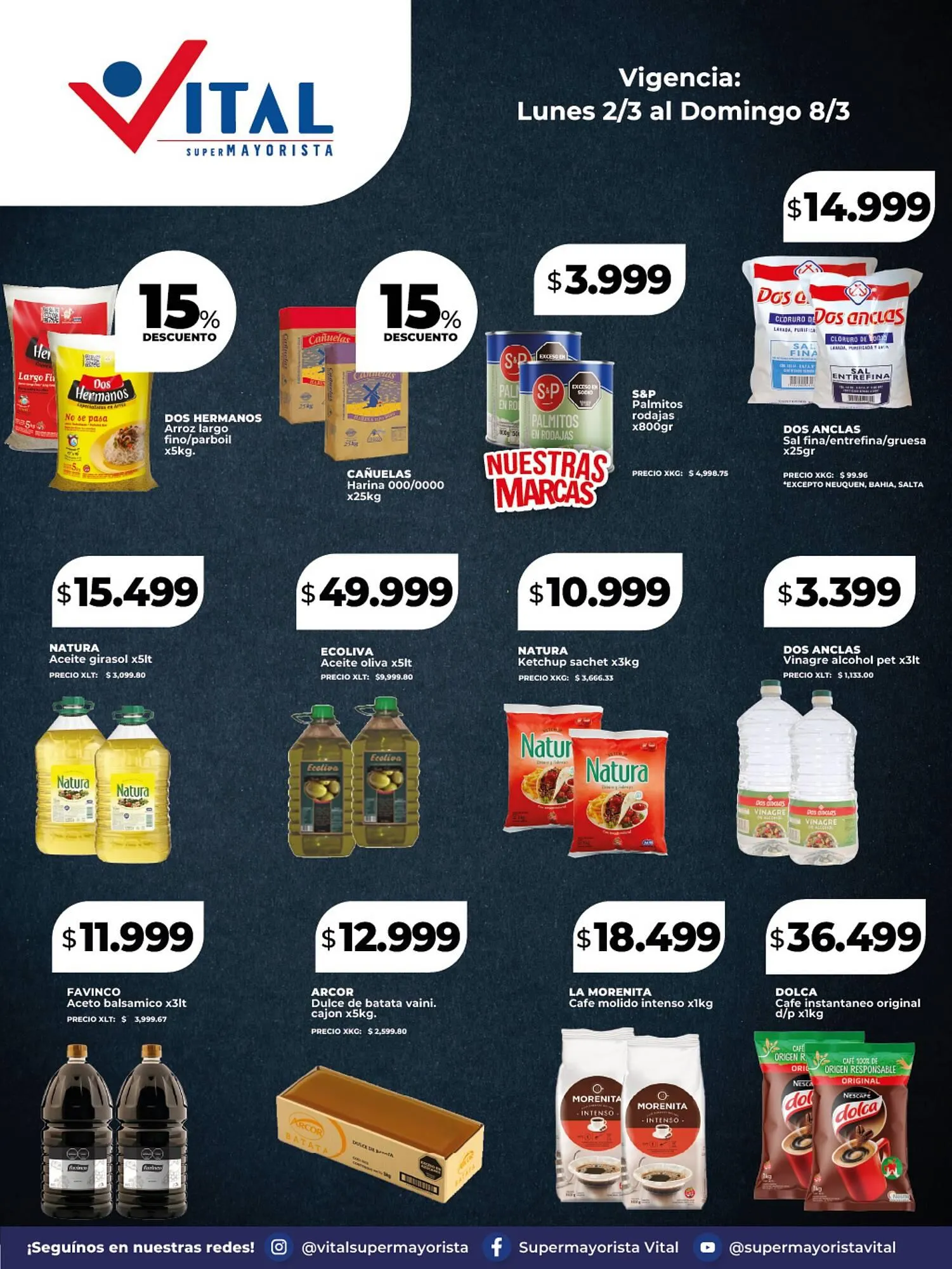 Ofertas de Catálogo Supermayorista Vital 4 de marzo al 8 de marzo 2026 - Página 4 del catálogo