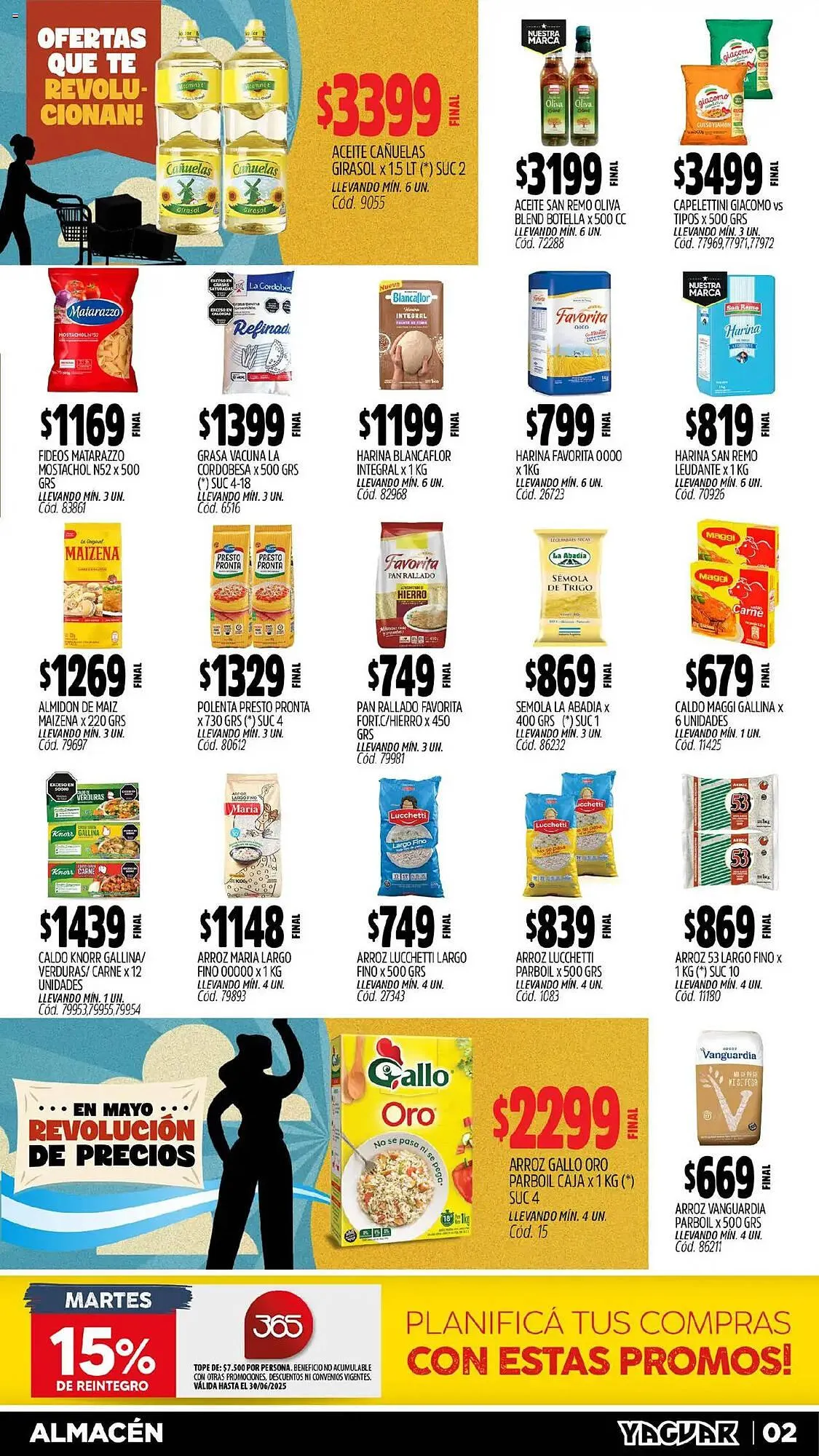 Ofertas de Catálogo Supermercados Yaguar 26 de mayo al 2 de junio 2025 - Página 2 del catálogo