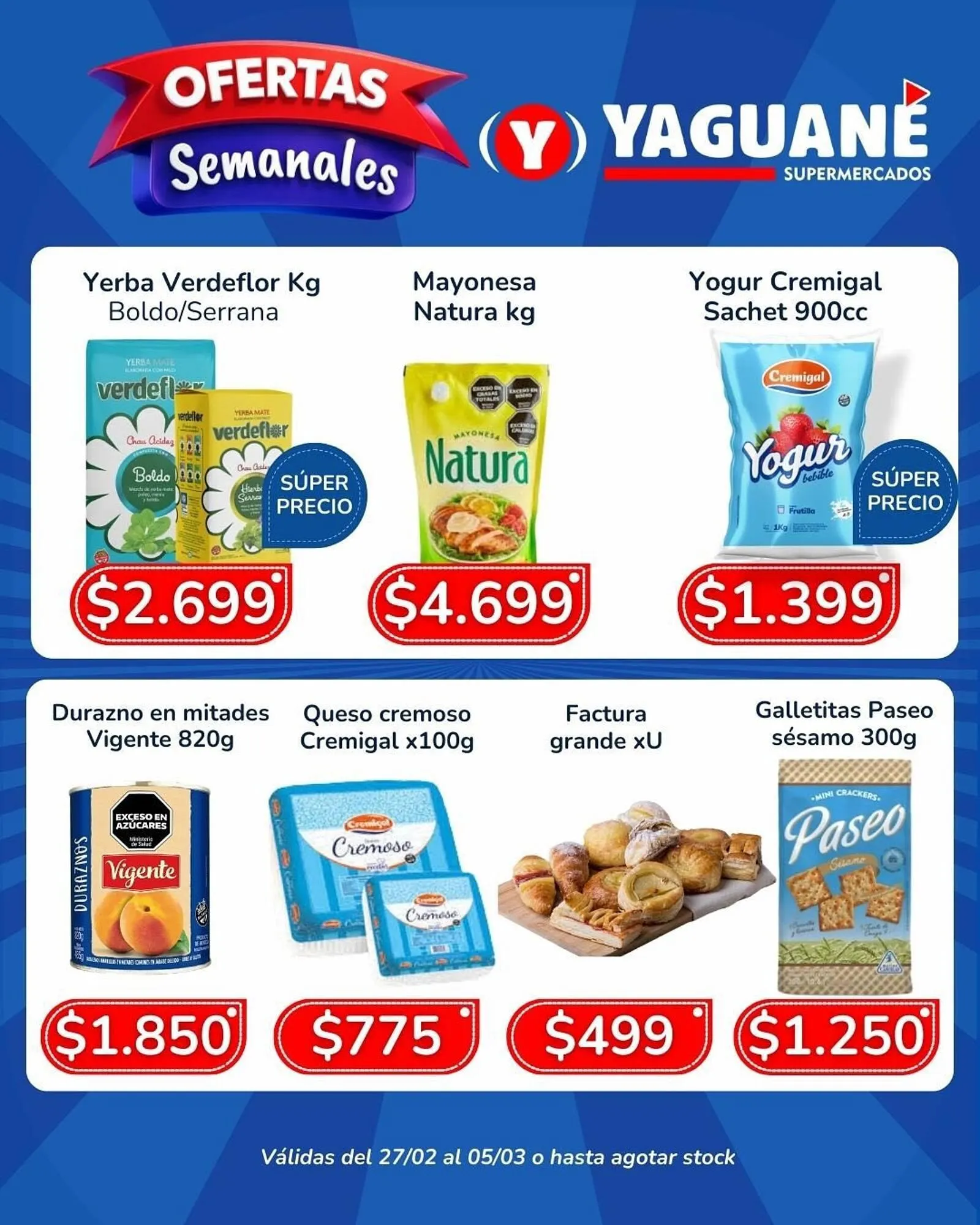 Ofertas de Catálogo Yaguane Supermercados 27 de febrero al 5 de marzo 2026 - Página 2 del catálogo