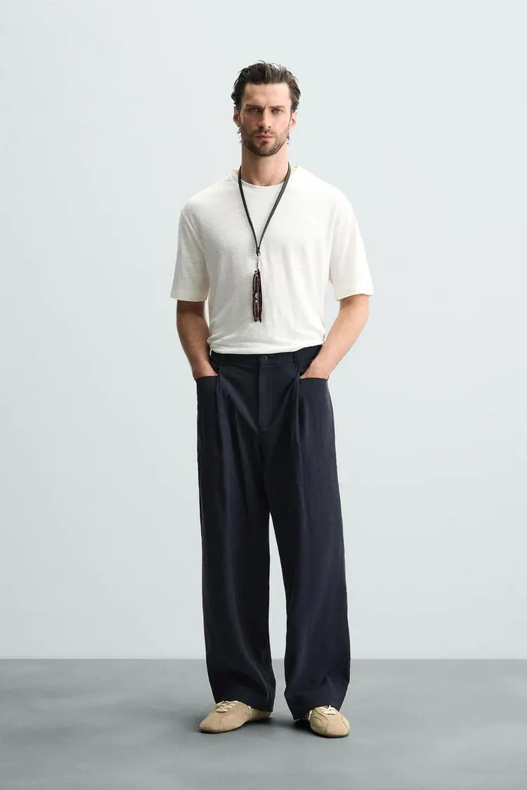 CAMISETA MEZCLA LINO