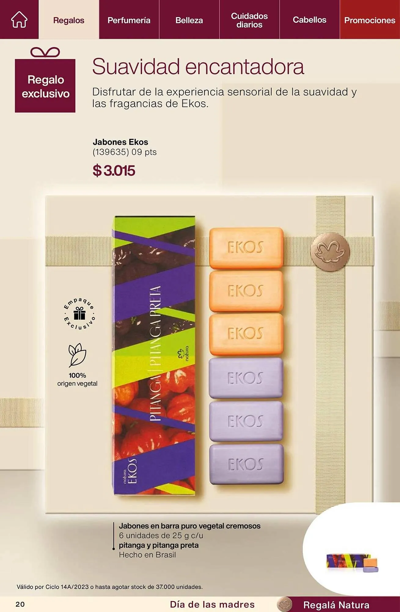 Ofertas de Catálogo Natura 27 de septiembre al 31 de octubre 2023 - Página 20 del catálogo