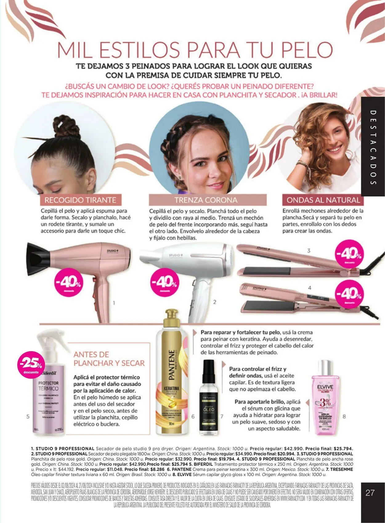Ofertas de Farmacity 1 de agosto al 31 de agosto 2024 - Página 27 del catálogo