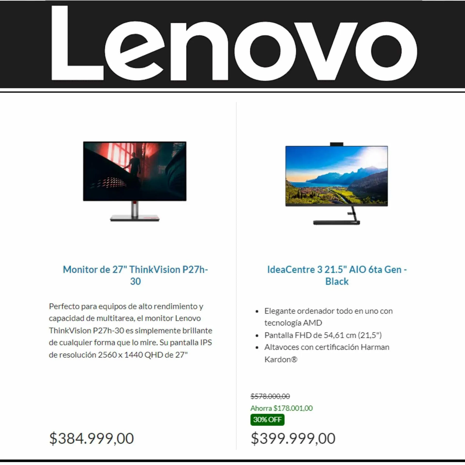 Ofertas de Catálogo Lenovo 8 de agosto al 17 de septiembre 2023 - Página 8 del catálogo