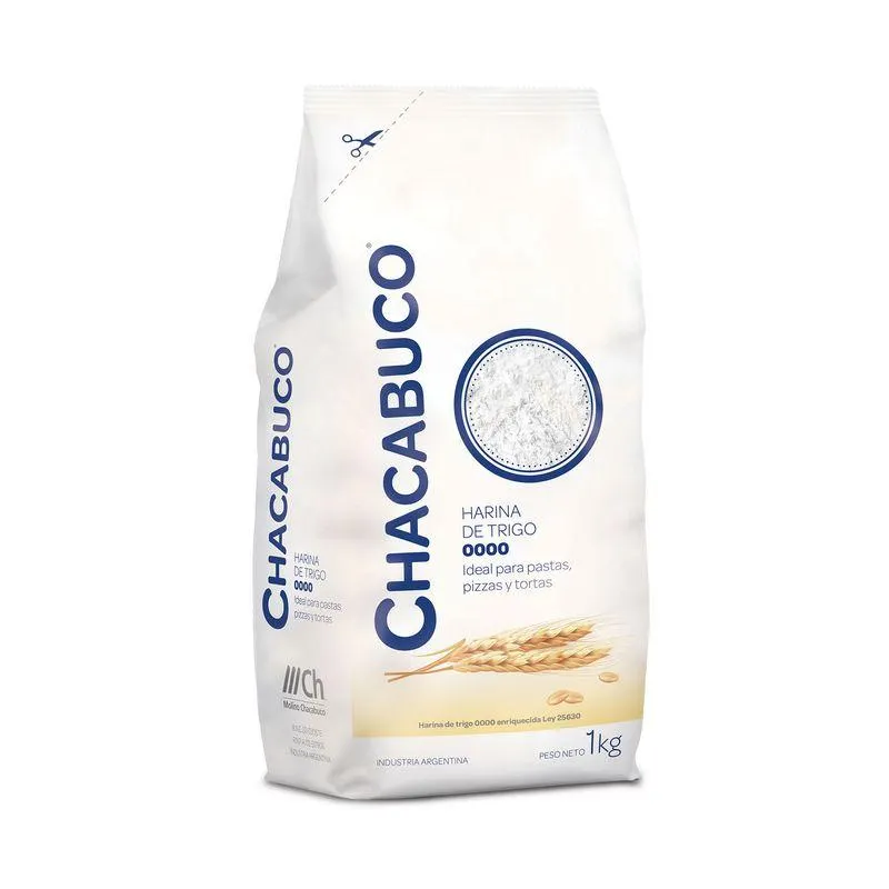 Harina 0000 Chacabuco 1 kg.