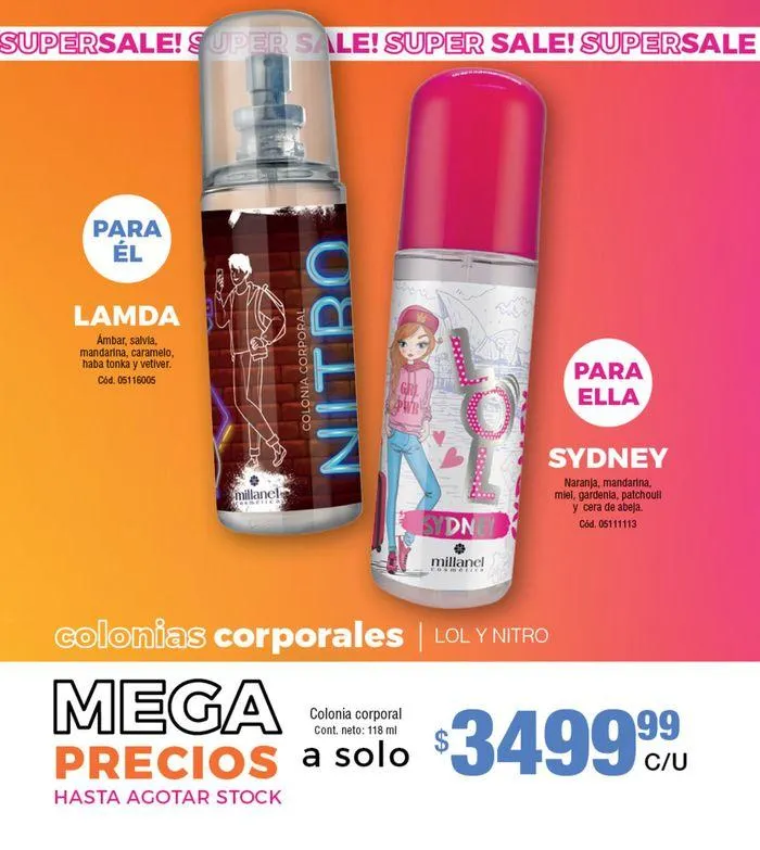 Ofertas de Catálogo Millanel Cosmética C10 26 de agosto al 22 de septiembre 2024 - Página 100 del catálogo
