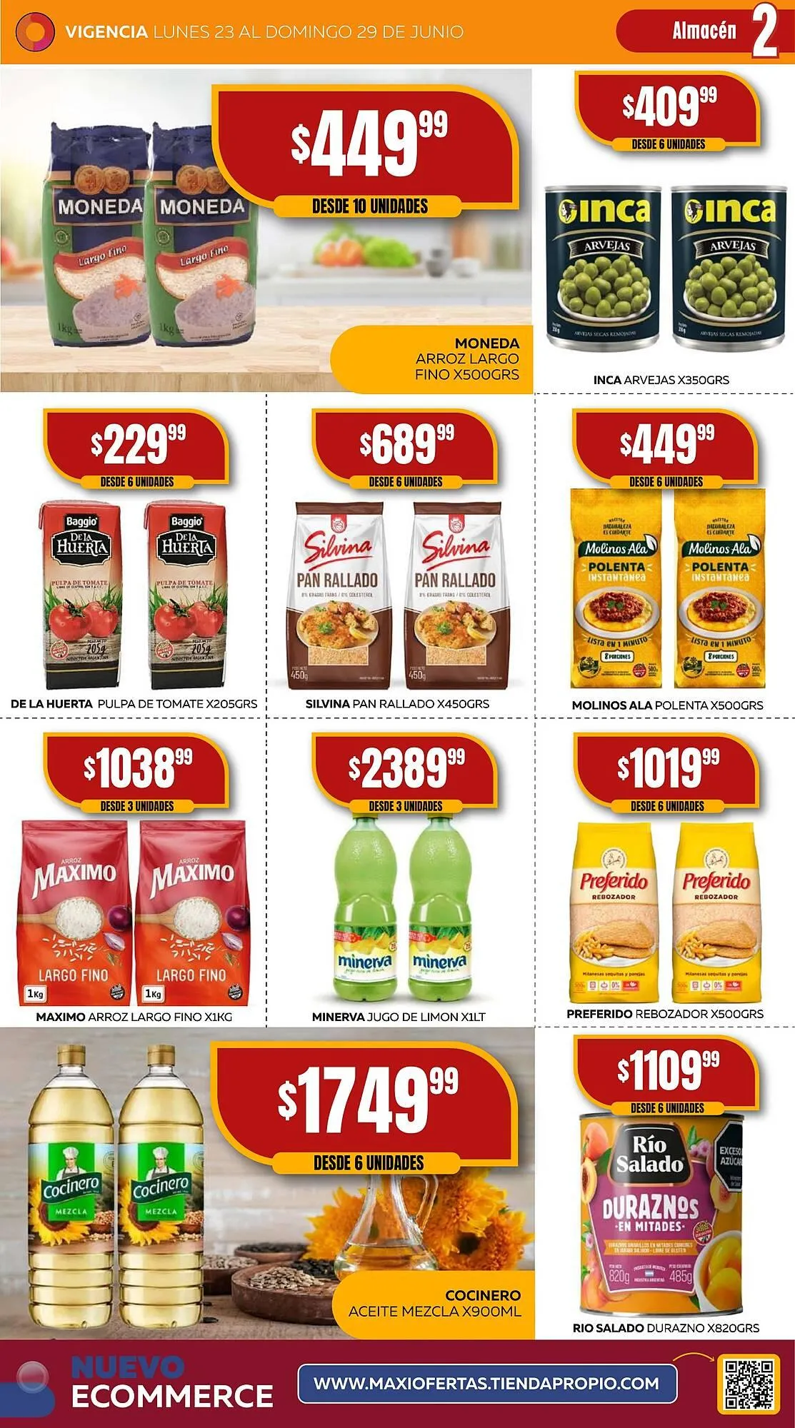 Ofertas de Catálogo Maxi Ofertas 23 de junio al 29 de junio 2025 - Página 2 del catálogo