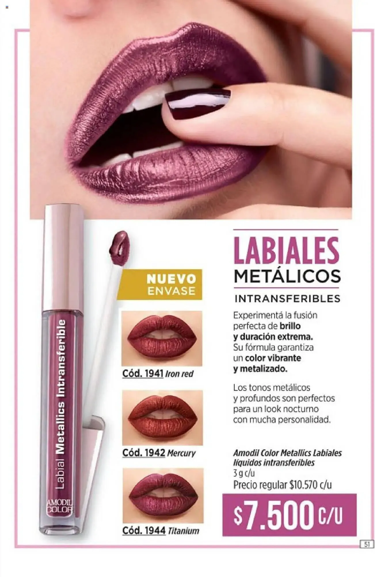 Ofertas de Catálogo Amodil 27 de mayo al 18 de junio 2025 - Página 51 del catálogo