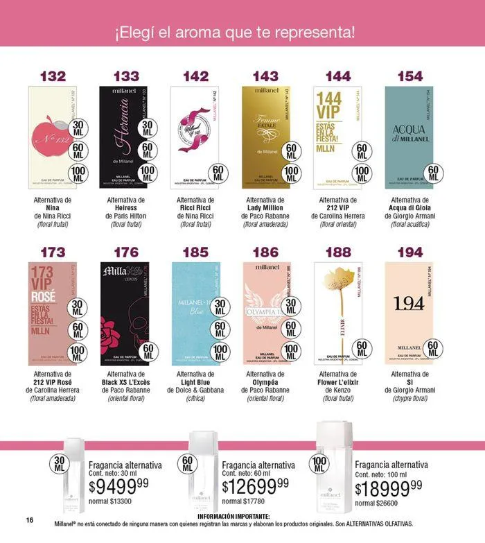 Ofertas de Catálogo Millanel Cosmética C10 26 de agosto al 22 de septiembre 2024 - Página 16 del catálogo