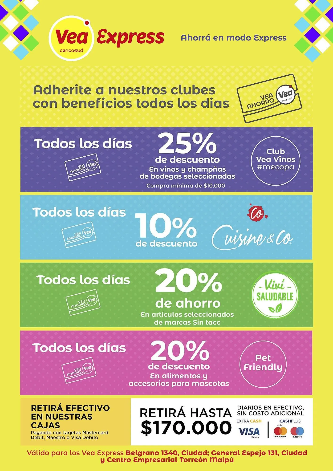 Ofertas de Catálogo Supermercados Vea 16 de mayo al 30 de junio 2025 - Página 1 del catálogo