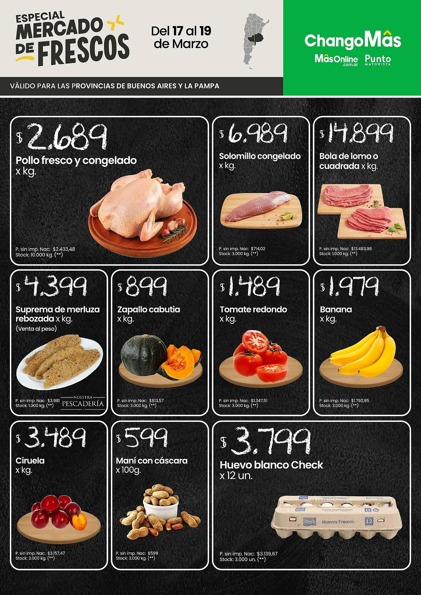 Ofertas de Catálogo Changomas 17 de marzo al 19 de marzo 2026 - Página 1 del catálogo