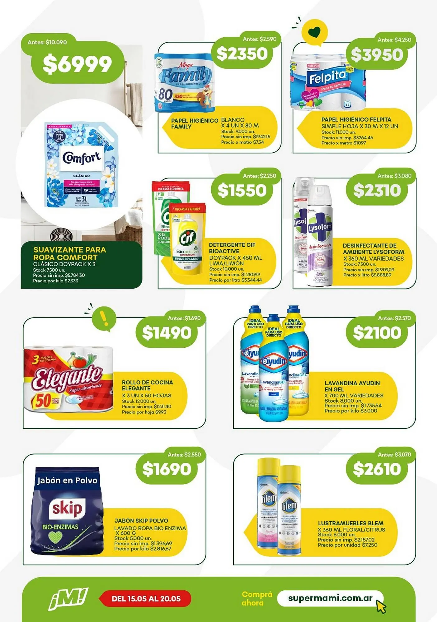 Ofertas de Catálogo Super MAMI 14 de mayo al 20 de mayo 2025 - Página 8 del catálogo