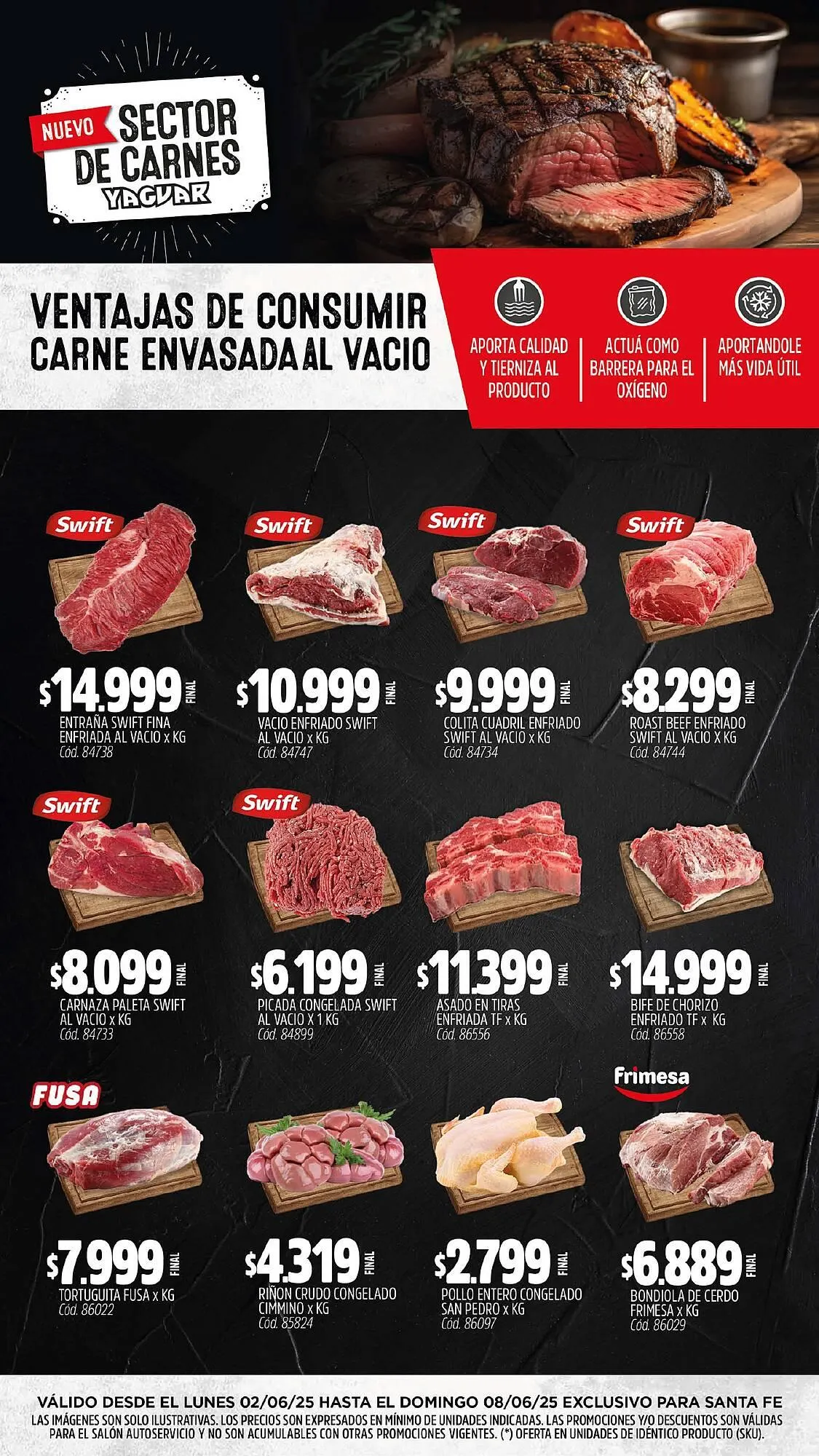Ofertas de Catálogo Supermercados Yaguar 2 de junio al 8 de junio 2025 - Página 6 del catálogo