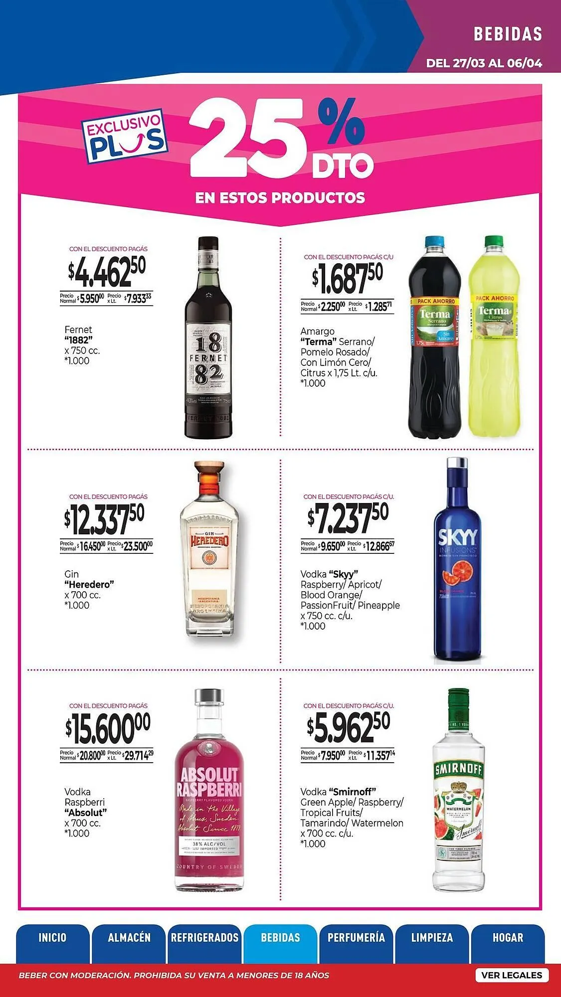 Ofertas de Catálogo La Anonima 27 de marzo al 6 de abril 2025 - Página 21 del catálogo