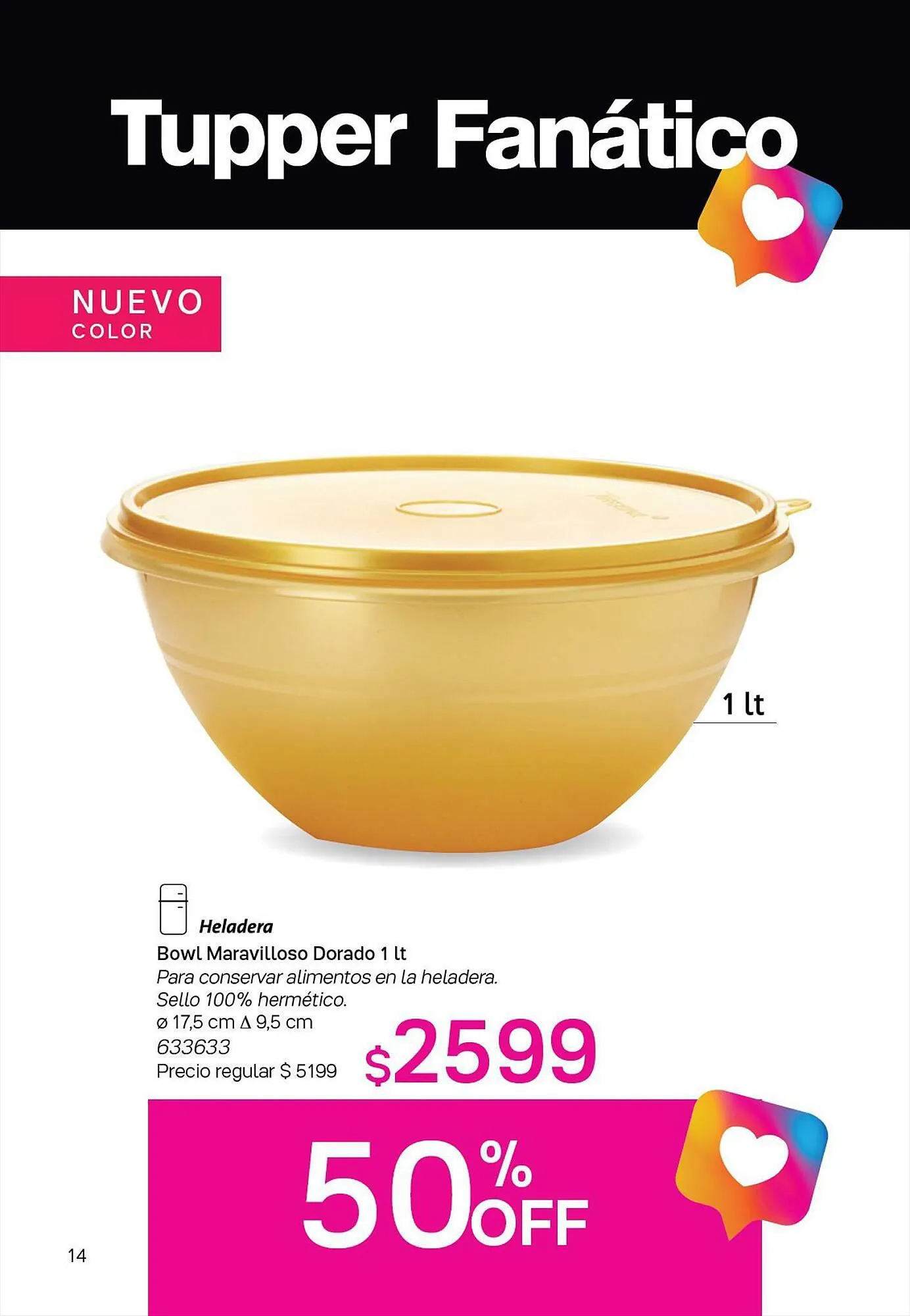 Ofertas de Catálogo Tupperware 25 de septiembre al 31 de octubre 2023 - Página 15 del catálogo