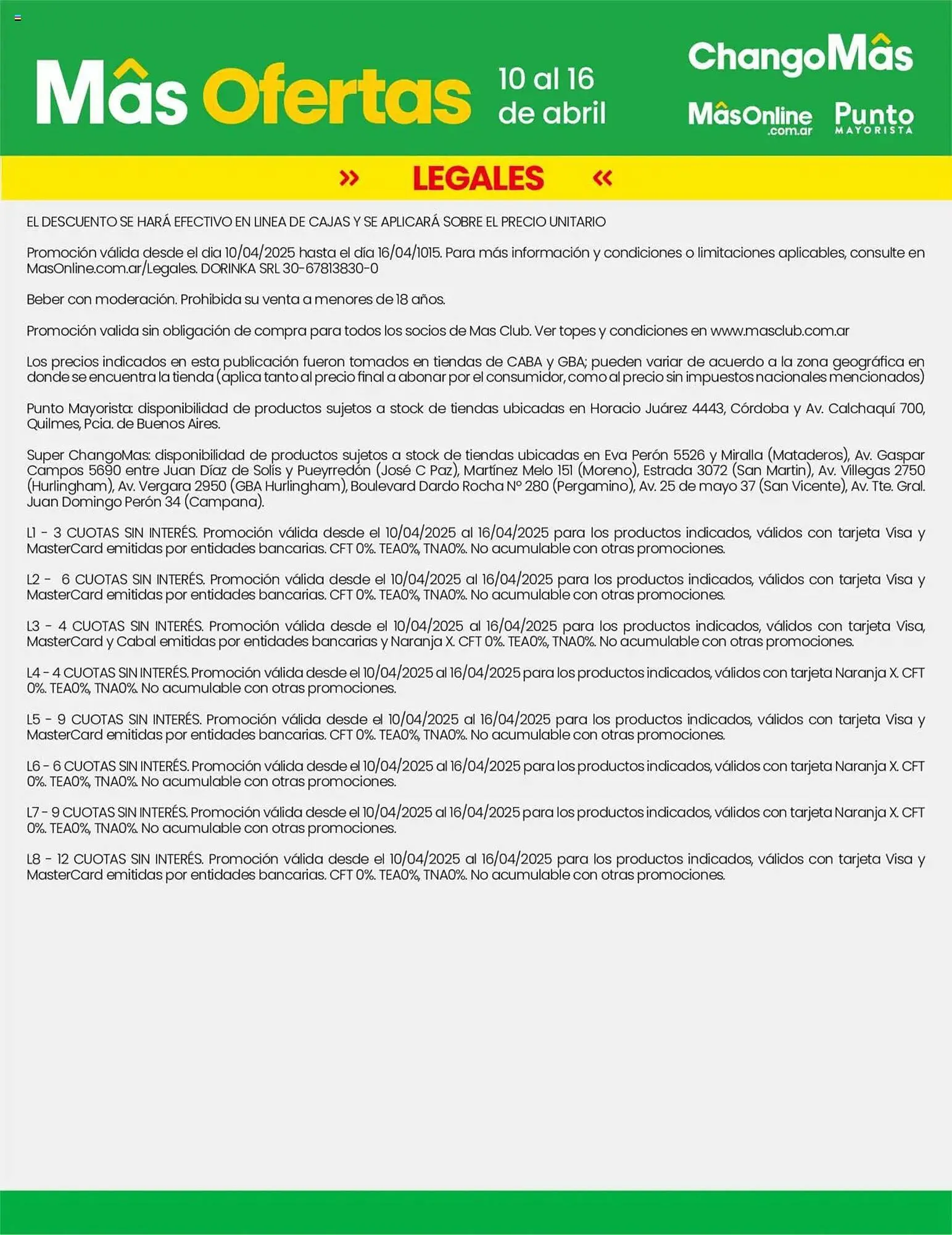 Ofertas de Catálogo Punto Mayorista 10 de abril al 16 de abril 2025 - Página 14 del catálogo