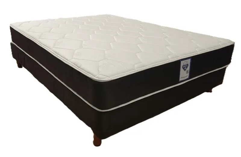 Juego de 2 plazas colchón y sommier resortes SPRING AIR PRESLEY