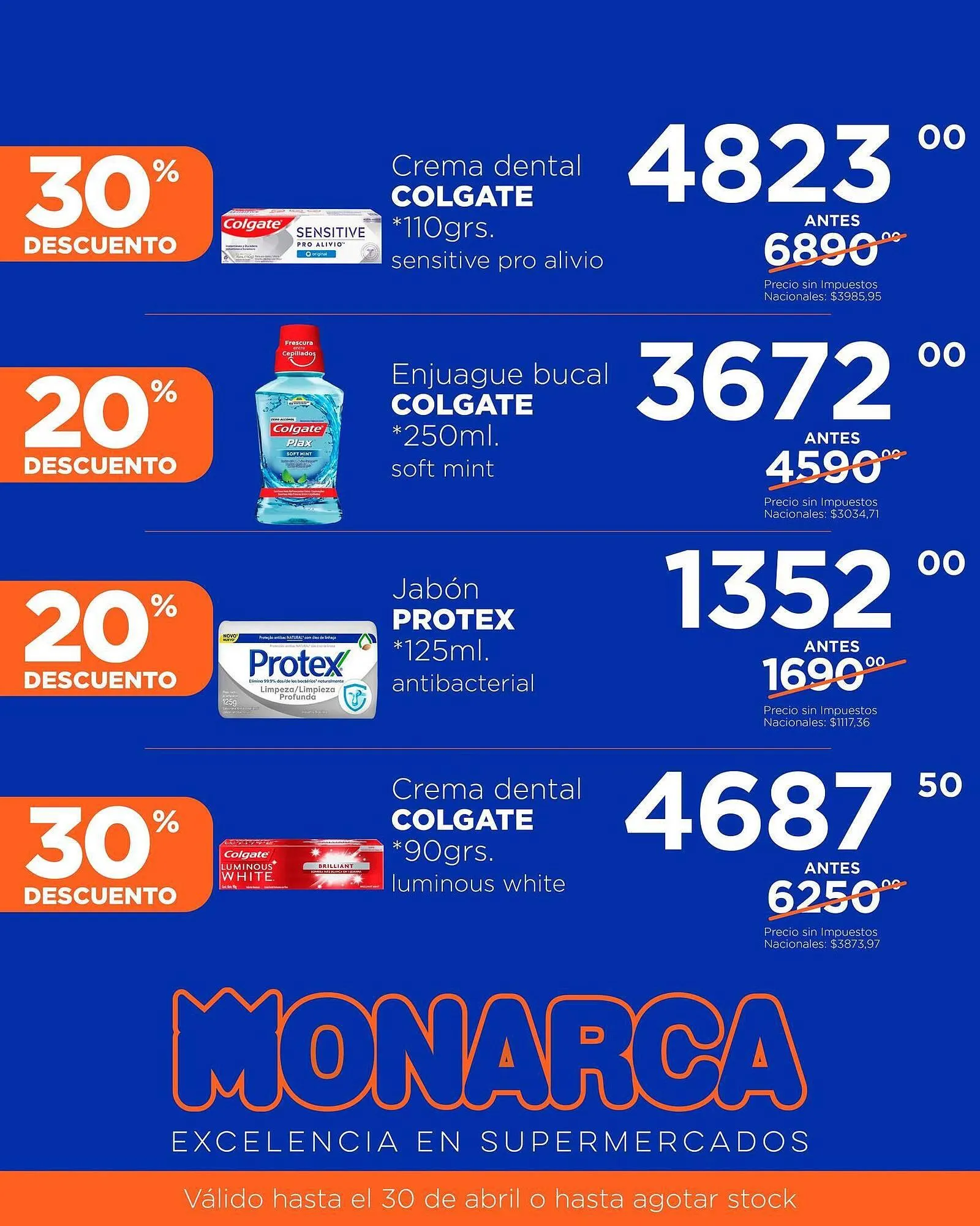Ofertas de Catálogo Supermercados Monarca 1 de abril al 30 de abril 2026 - Página 5 del catálogo
