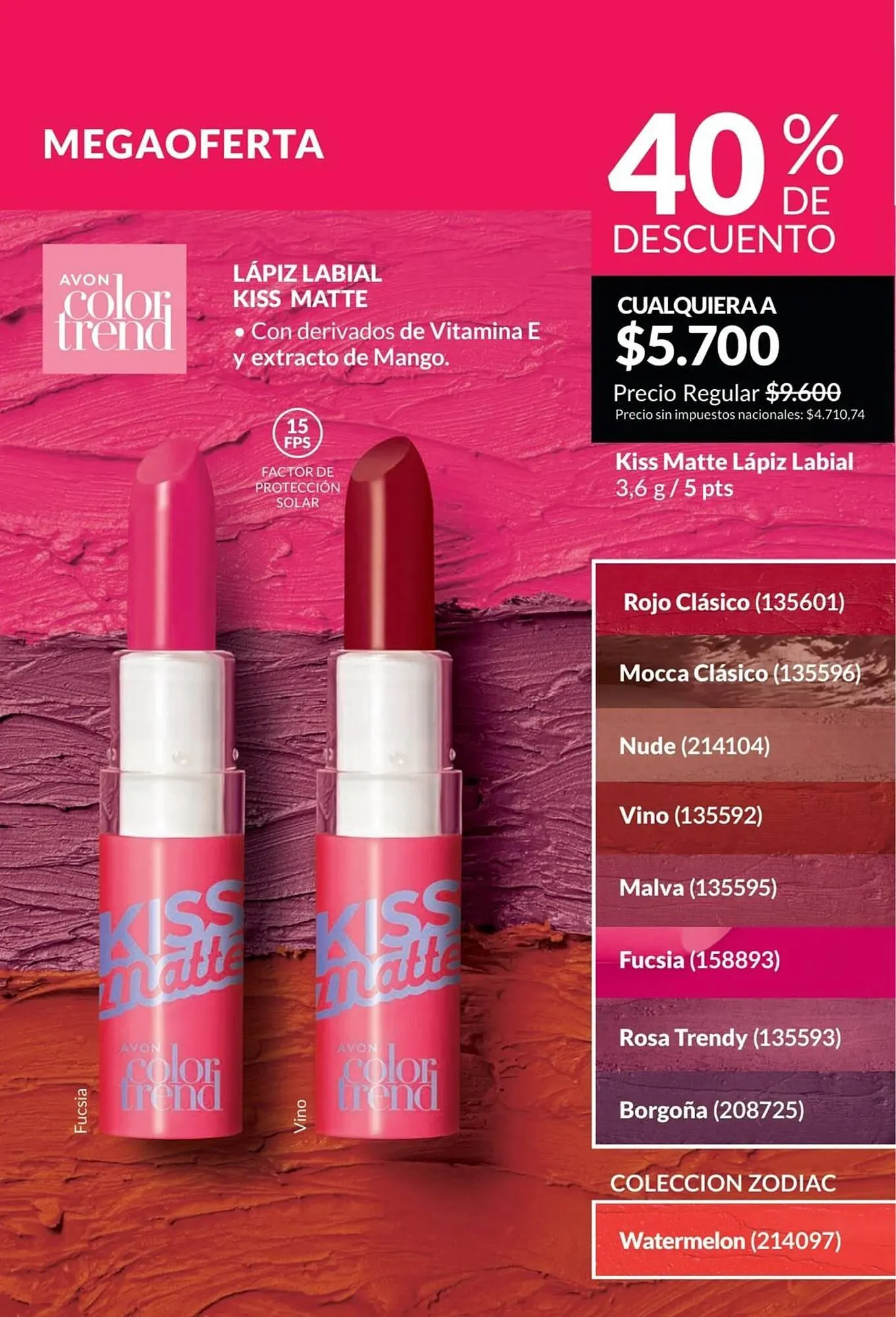 Ofertas de Catálogo Avon 1 de junio al 30 de junio 2026 - Página 196 del catálogo