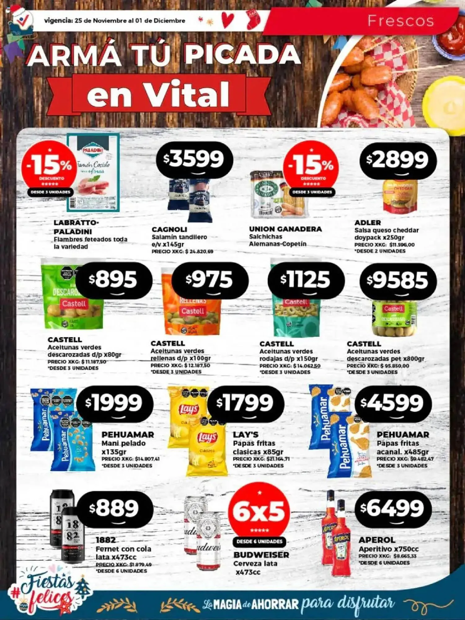 Ofertas de Catálogo Supermayorista Vital 25 de noviembre al 1 de diciembre 2024 - Página 31 del catálogo