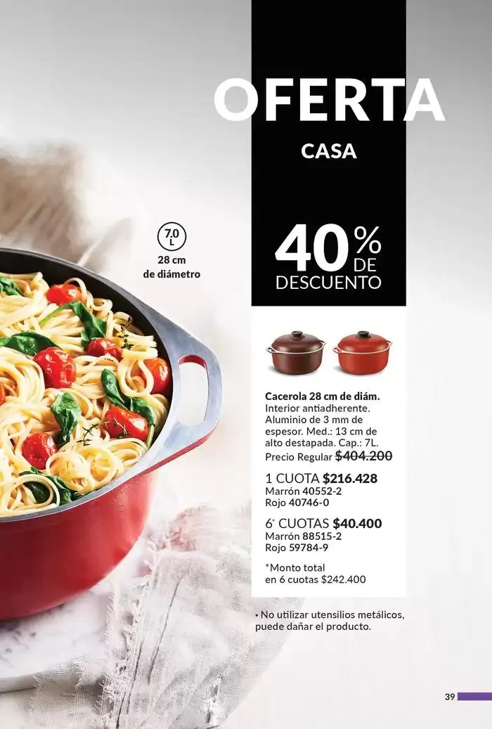 Ofertas de Catálogo Avon Casa & Estilo 1 de octubre al 15 de octubre 2024 - Página 39 del catálogo