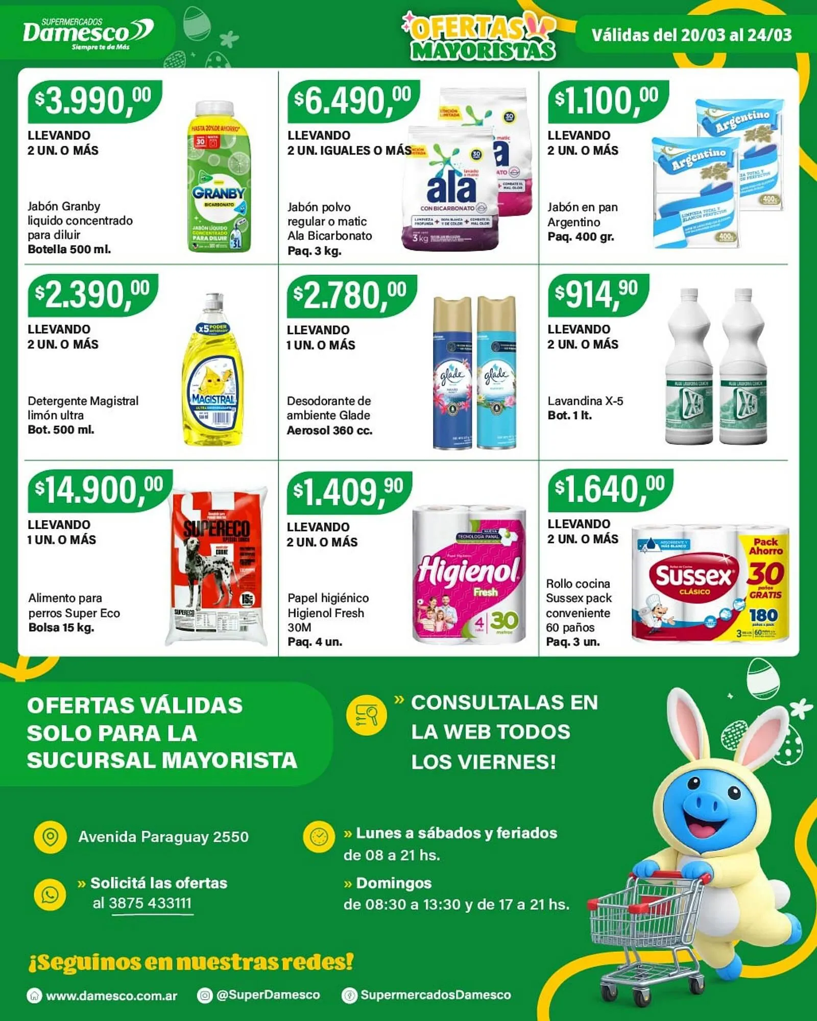 Ofertas de Catálogo Supermercados Damesco 20 de marzo al 24 de marzo 2026 - Página 8 del catálogo