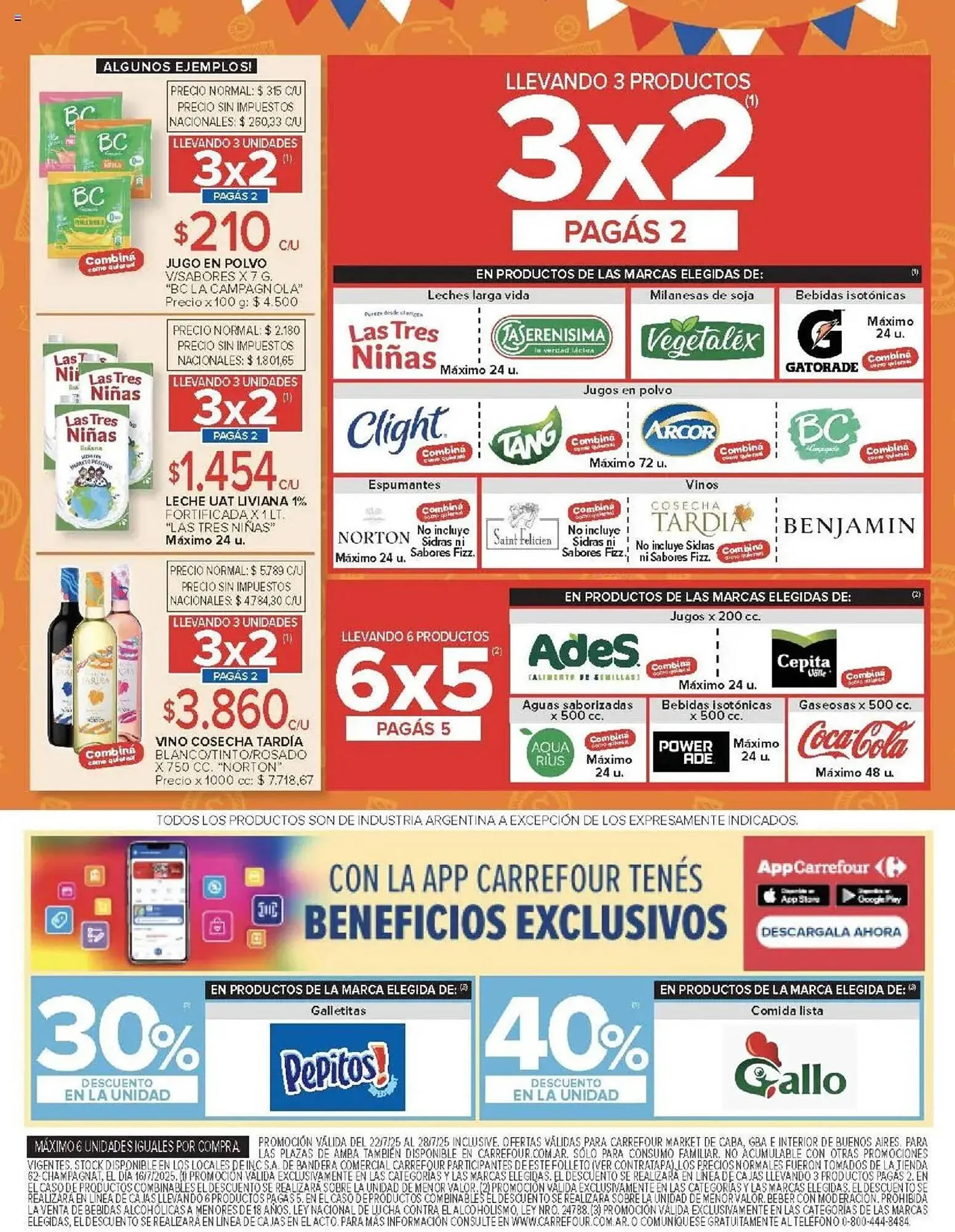 Ofertas de Catálogo Carrefour Market 22 de julio al 28 de julio 2025 - Página 11 del catálogo