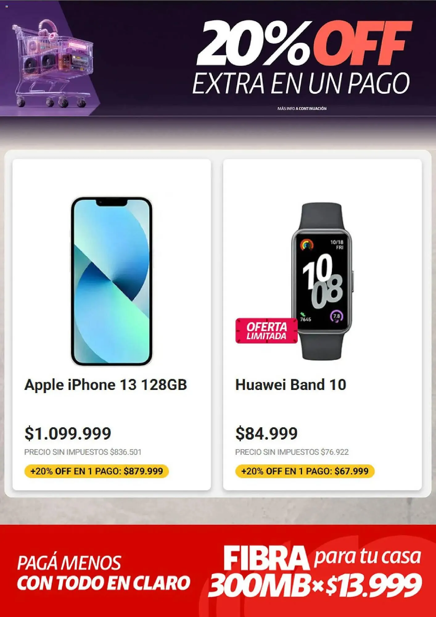 Ofertas de Catálogo Claro 26 de febrero al 18 de marzo 2026 - Página 3 del catálogo