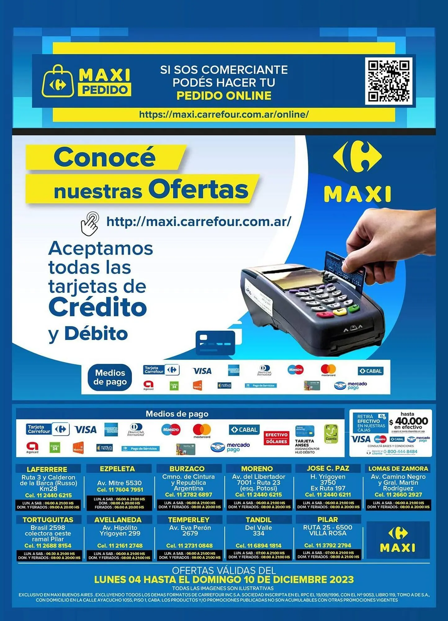 Ofertas de Catálogo Carrefour Maxi 4 de diciembre al 10 de diciembre 2023 - Página 11 del catálogo