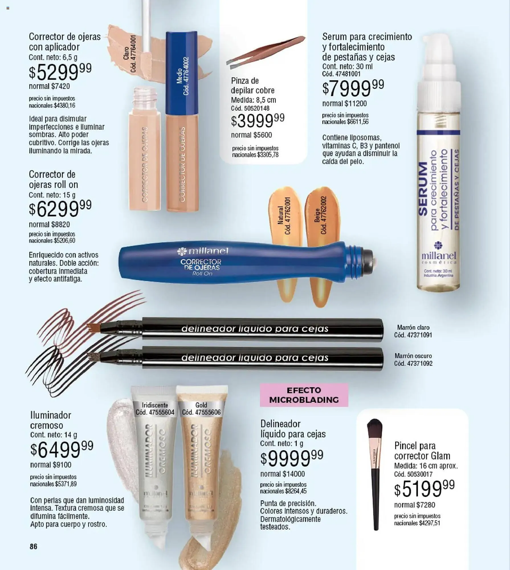 Ofertas de Catálogo Millanel Cosmética 2 de marzo al 29 de marzo 2026 - Página 86 del catálogo