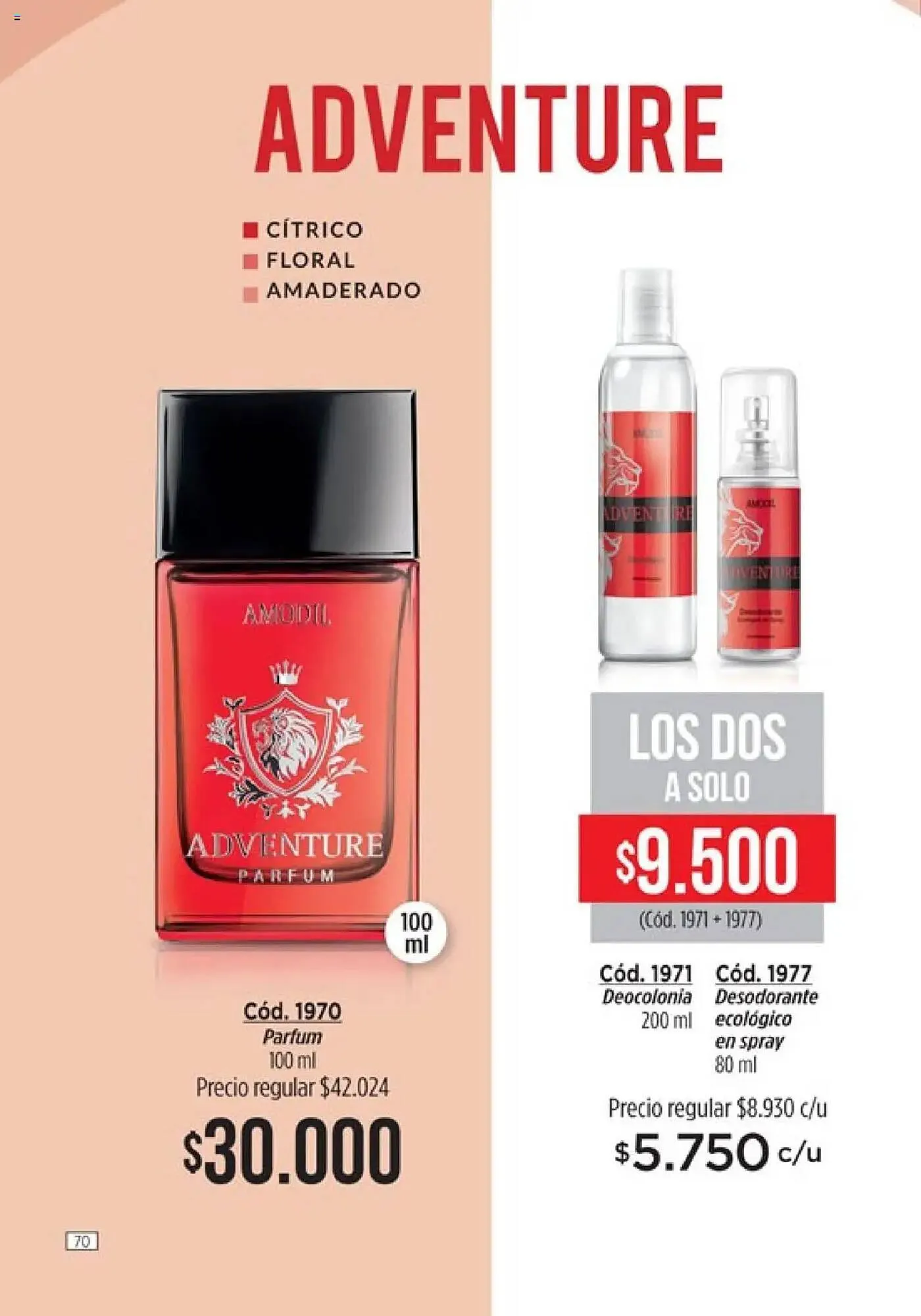 Ofertas de Catálogo Amodil 24 de marzo al 6 de abril 2025 - Página 70 del catálogo