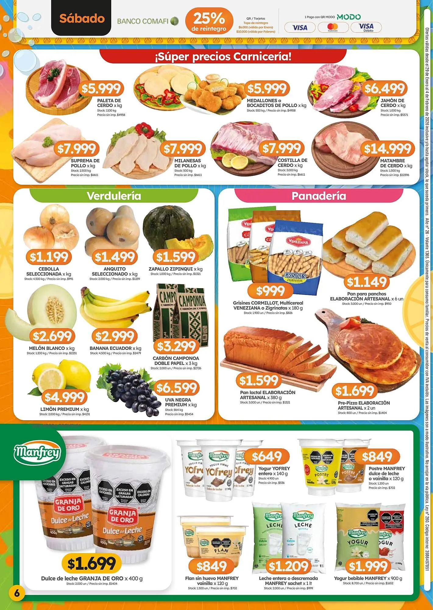 Ofertas de Folleto Cordiez 29 de enero al 4 de febrero 2026 - Página 6 del catálogo