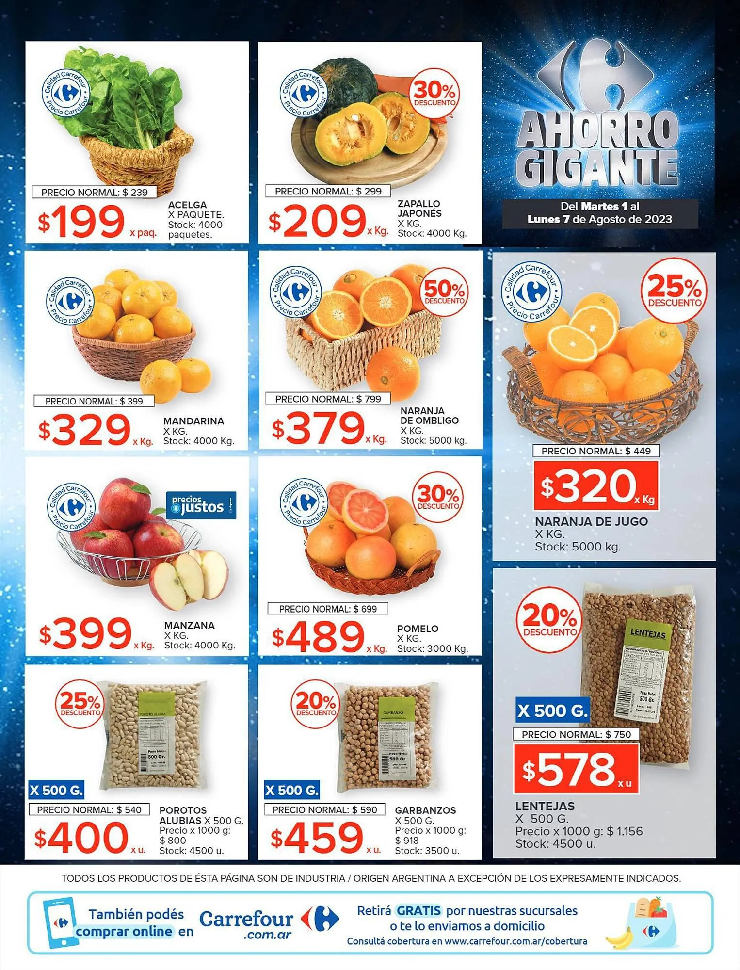 Ofertas de Catálogo Carrefour Market 1 de agosto al 7 de agosto 2023 - Página 9 del catálogo