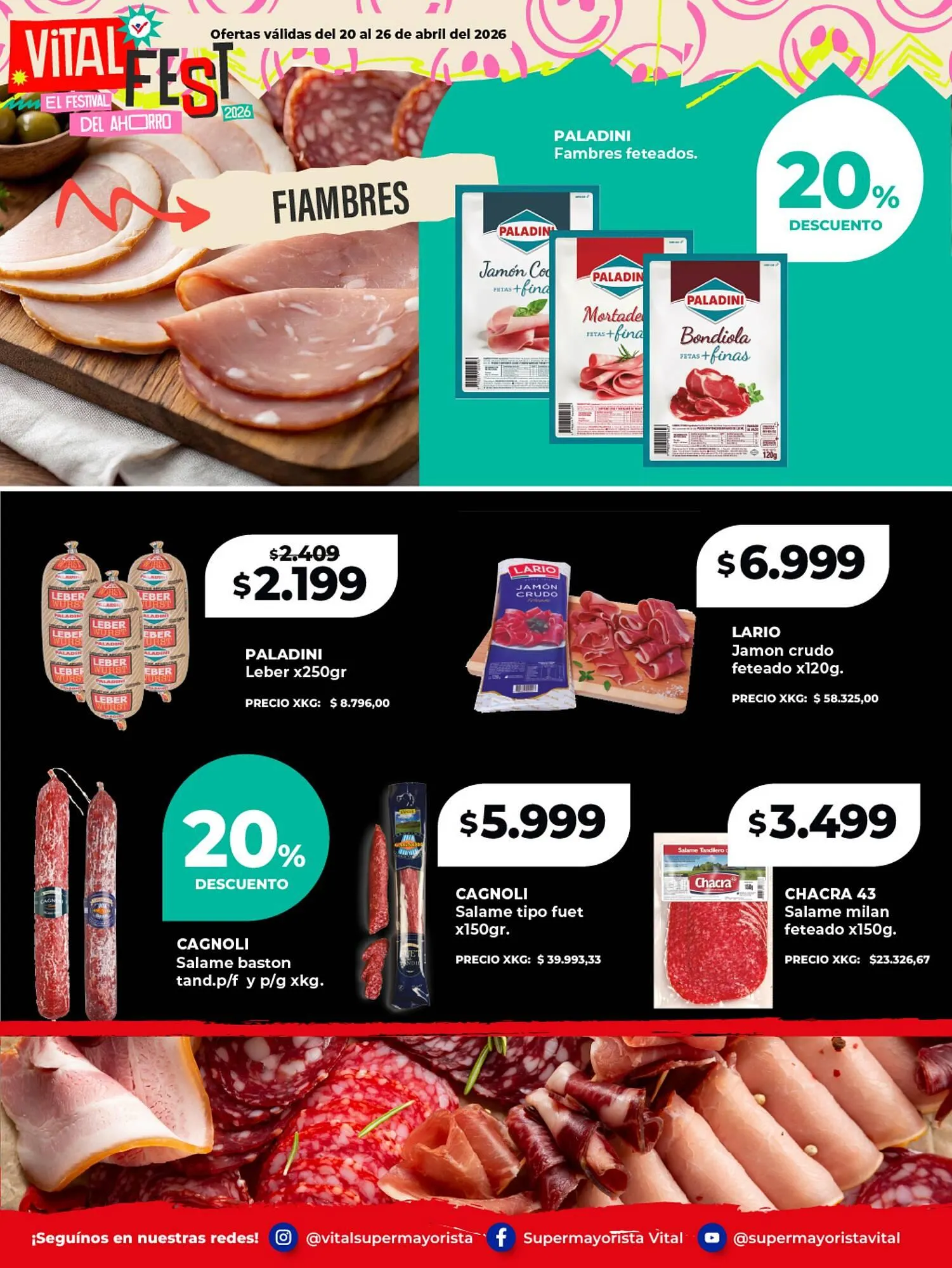 Ofertas de Catálogo Supermayorista Vital 20 de abril al 26 de abril 2026 - Página 10 del catálogo